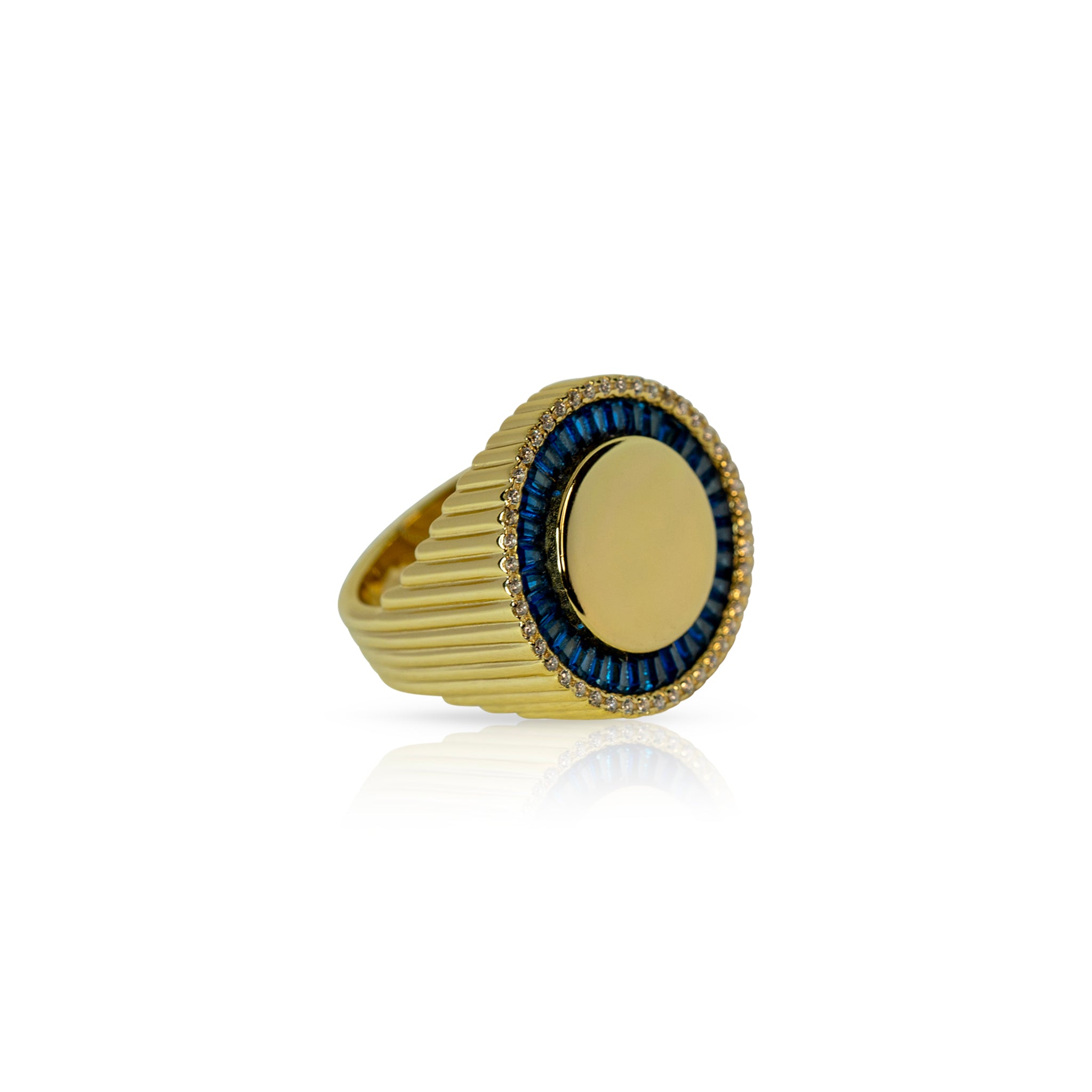 NYC Structure Modern Signet Ring