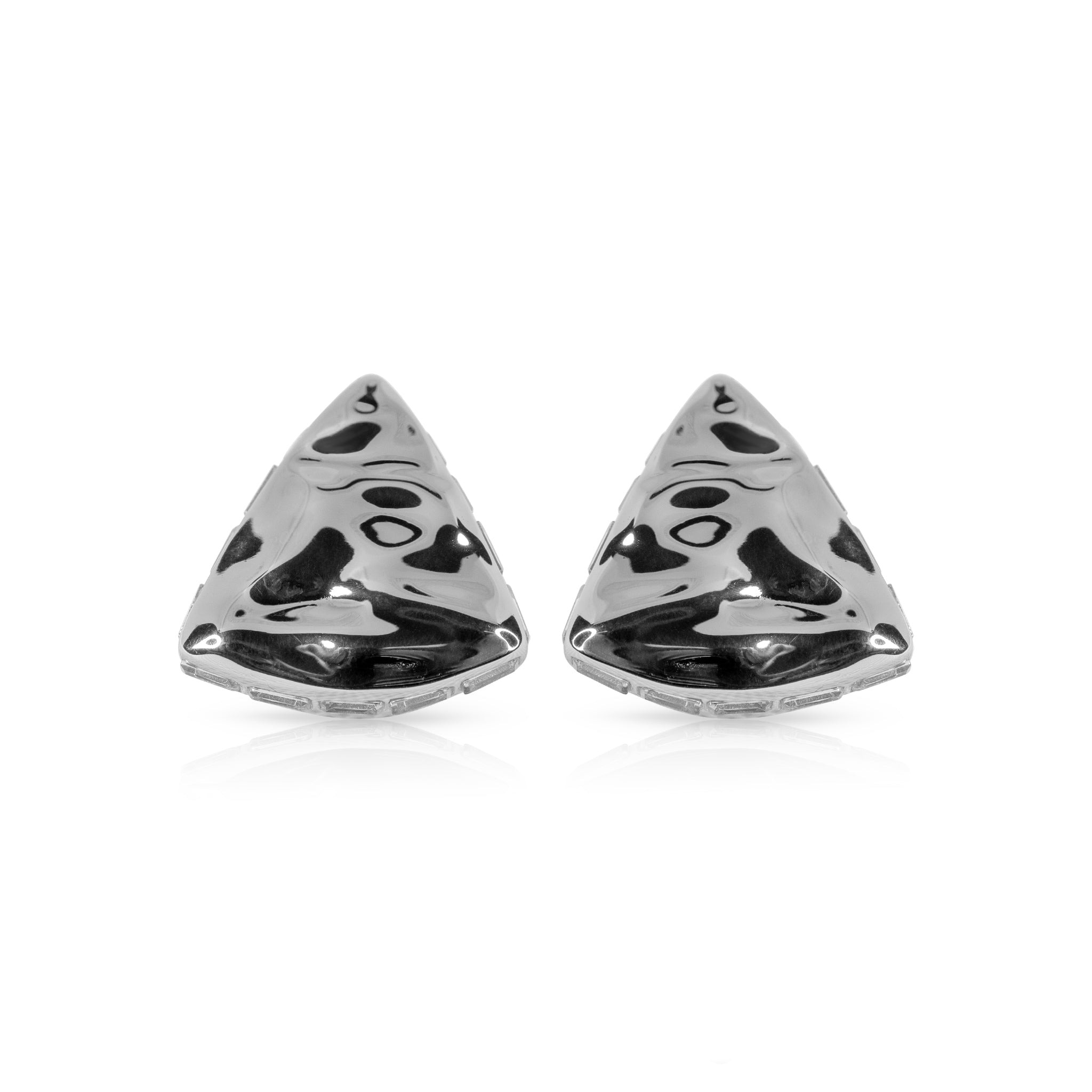 Capri Oceanstone Triangle Earrings